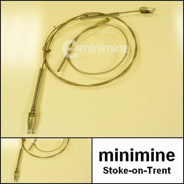 Classic Mini VAN Full Handbrake Cable 1976> estate pick-up austin traveller bmc