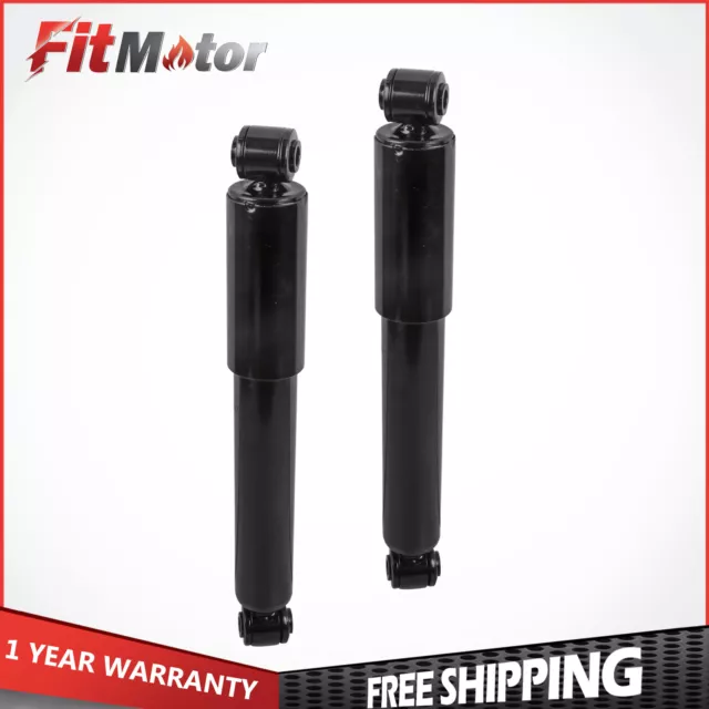 Driver & Passenger Rear Shocks Struts For Dodge Grand Caravan 6cyl FWD 2008-2019