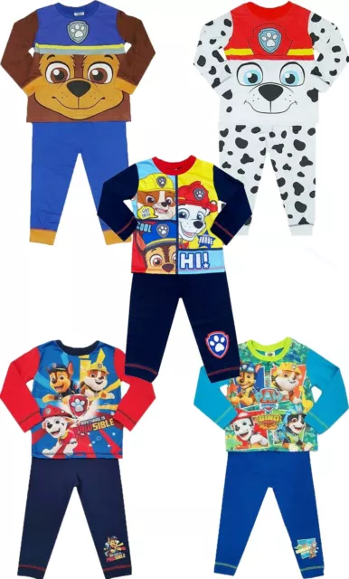 Boys Paw Patrol Pyjamas Chase and Marshall Novelty 12 Months to 6 Years Old