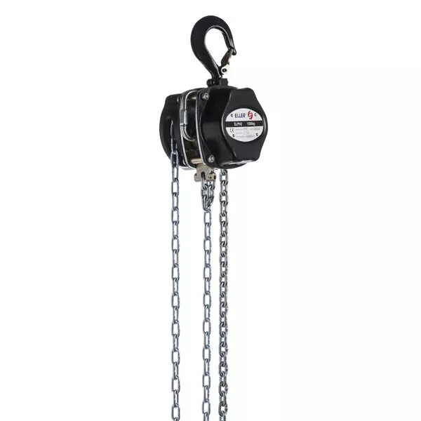 Eller PH2 Manual Chain Hoist 250 kg Hubhöhe 12 m – Keine Überladungsschutz