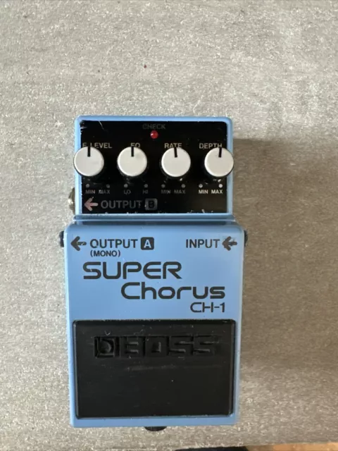 Boss CH-1 Super Chorus Stereo Effects Pedal