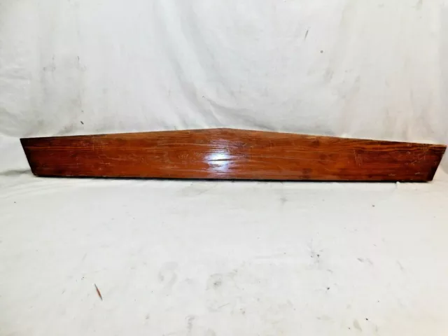 1910's Antique DOOR PEDIMENT Lintel Header CRAFTSMAN Style Arch Top Fir ORNATE