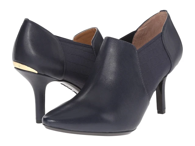 Calvin klein kamara shop nappa smooth leather pump
