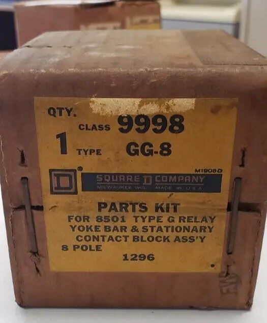 Square D 9998 GG-8 Parts Kit FACTORY SEALED *OLD STOCK*