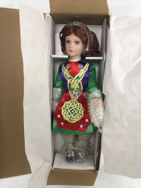 Heritage Signature Collection Porcelain Doll Colleen Irish Dancer 92060