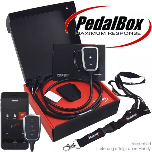 DTE Pedalbox Plus App Schlüsselband für AUDI A5 Cabriolet F57 2016- 252PS 185 ..