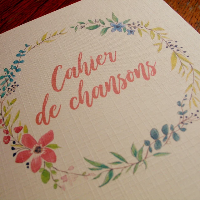 Carnet De Chansons - Recueil De Partitions Et Paroles