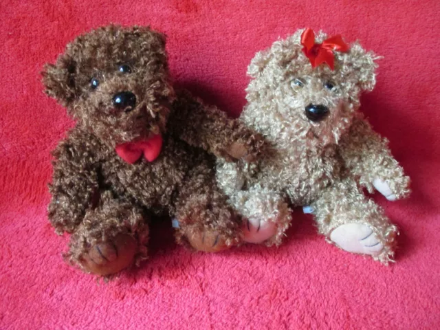 Jumeaux Peluche Ours Doudou Enfant Fille Garçon Bébé Jouet Jeux Animaux Cadeaux