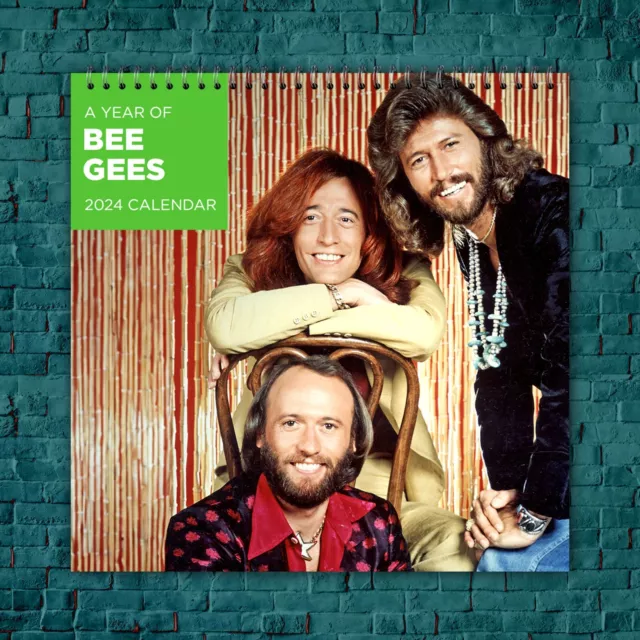 BEE GEES CALENDAR 2025 Bee Gees 2025 Celebrity Wall Calendar