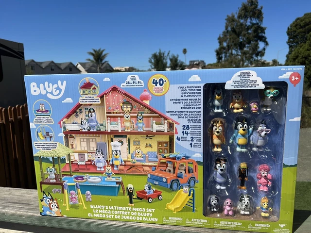 juguetes de bluey en coppel Bluey Figuras BLUEY Figura De Familia Y Amigos Unida
