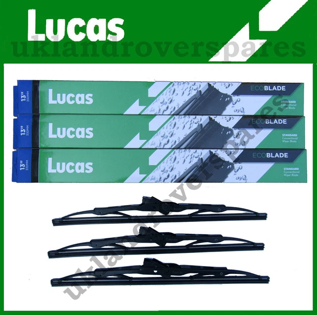 LAND ROVER DEFENDER 90 & 110 Td5 & Puma Wiper Blade Set 13" Front