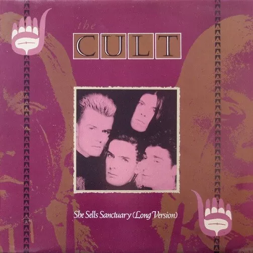 THE CULT She Sells Sanctuary Vinyl Record Single 12 Inch Beggars Banquet & 1985