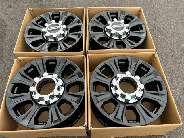 18" FORD F-250 Tremor Factory OEM Matte Black Wheels LC3C1007NA 10097 A 18" FORD F-250 Tremor Factory OEM Matte Black Wheels LC3C1007NA 10097 A