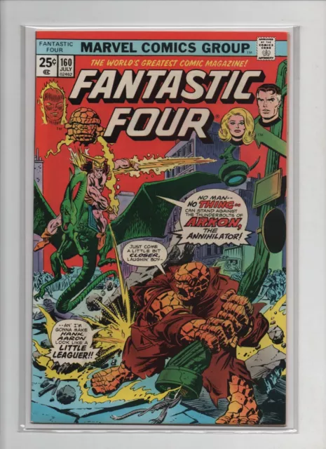 Fantastic Four #160 1st full app of Albert DeVoor JULY 1975