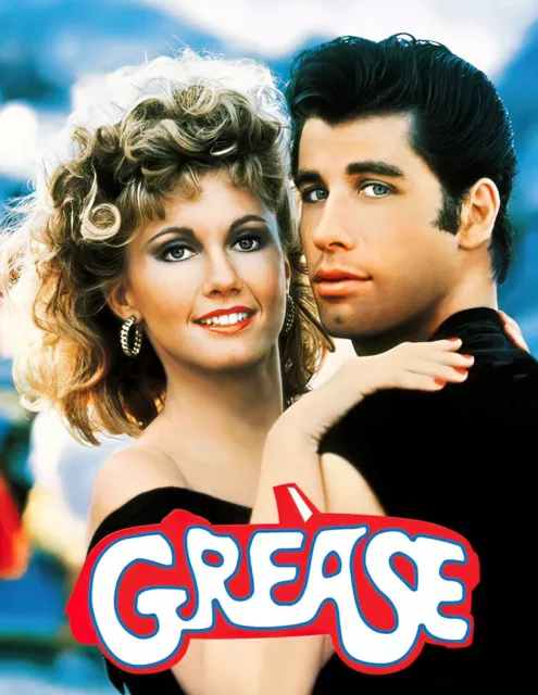 Olivia Newton John Travolta in Grease Movie Poster Picture Photo Print 8"x10"