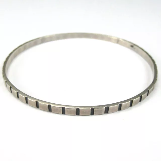 VINTAGE Designer Armreif aus 835er Silber Silver Bracelet Bangle Mid-Century