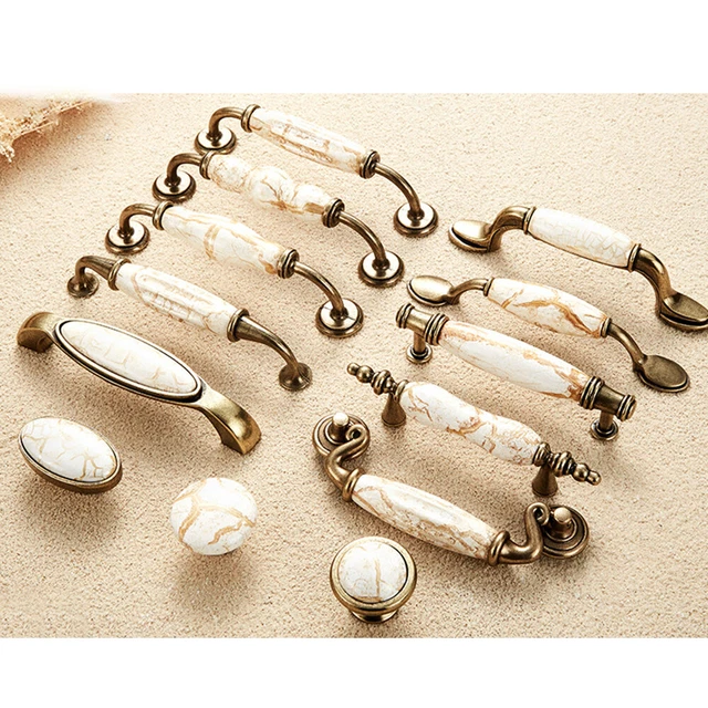 4 Pcs Cabinet Handle Wardrobe Handle Cabinet Drawer Pulls Cupboard 2