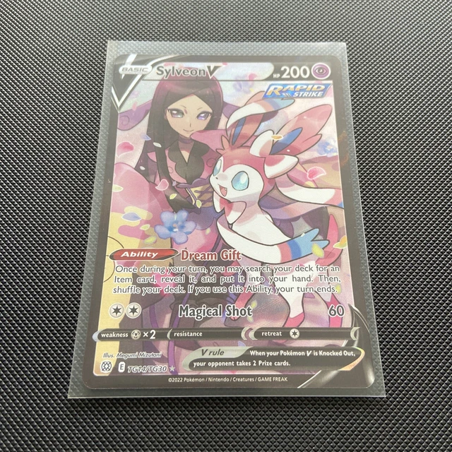 Pokémon TCG - Sylveon V - Brillante Sterne - TG14/TG30 - Holo selten