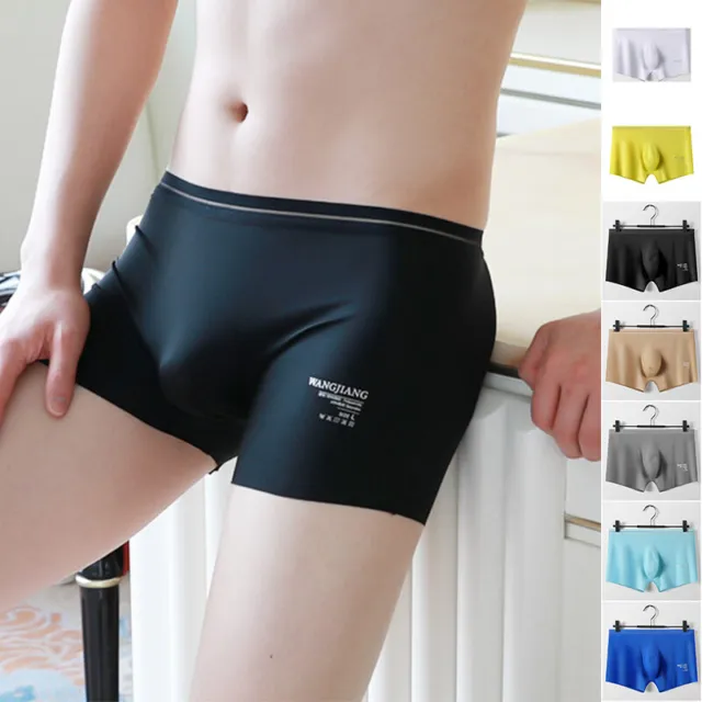 HOT MEN BOY Breathable Underwear Boxer Briefs Shorts Bulge Pouch Underpant  M-2XL $8.17 - PicClick