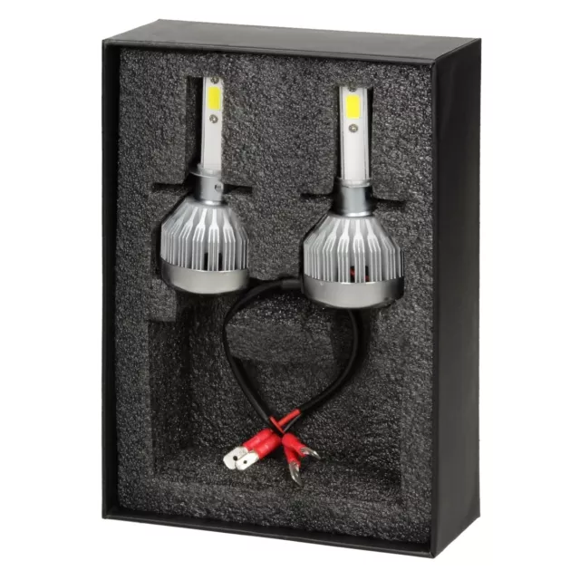 Kit 2x feux xénon H1 6000K 15W ampoule phare lampe remplace blanc voiture 3