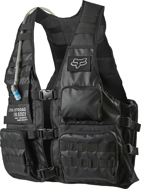 Fox Racing Legion Tac MX Offroad Hydration Vest Black 2XL/3XL