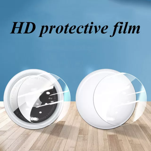 Paquet De 2 Films De Protection Pour Apple Airtag Protecteur D'écran Avant .