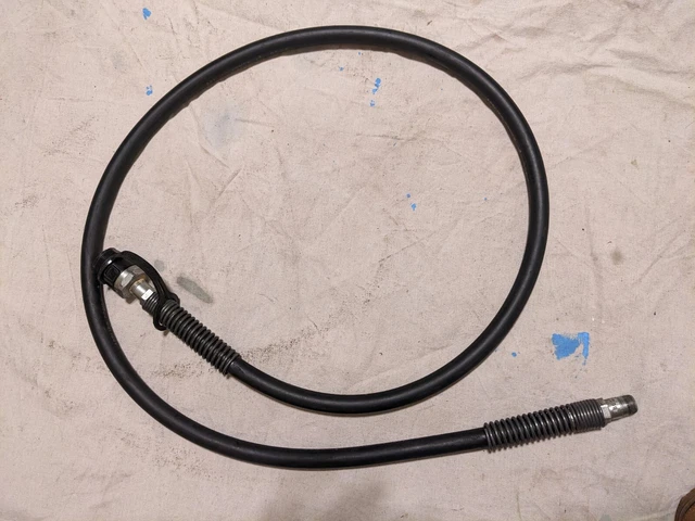 6 Foot Enerpac hydraulic hose assembly with CH604 High-Flow Coupler