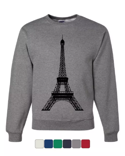 Eiffel Tower Sweatshirt Paris France Sightseeing Travel Europe Sweater