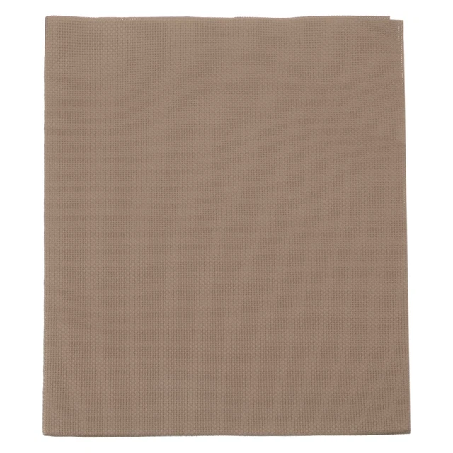 Coupon De Tissu Toile à Broder Blanc - 60x150 Cm + Chute - Neuf - 100% Coton Pour Ameublement