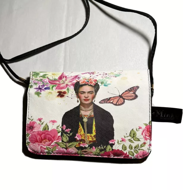 Really Pretty Frida Kahlo Bag- Purse -IDs ,Wallets & Keys & Phone Fit. Really Pretty Frida Kahlo Bag- Purse -IDs ,Wallets & Keys & Phone Fit.