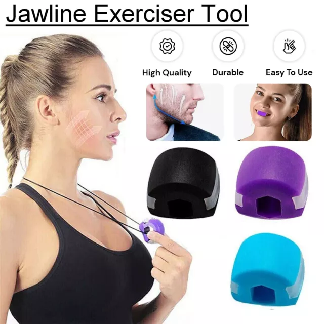 JAWLINE EXERCISE FACIAL Toner Jaw Muscle Exerciser Fitness Neck