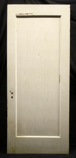 2 avail 30x77 Antique Vintage Old SOLID Wooden Interior Pantry Door Single Panel