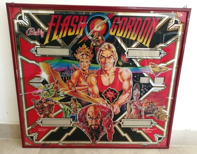 Stickers Flash Gordon Pour Pincab Et Flippers – Décalcomanie Française – Fabrication Maison