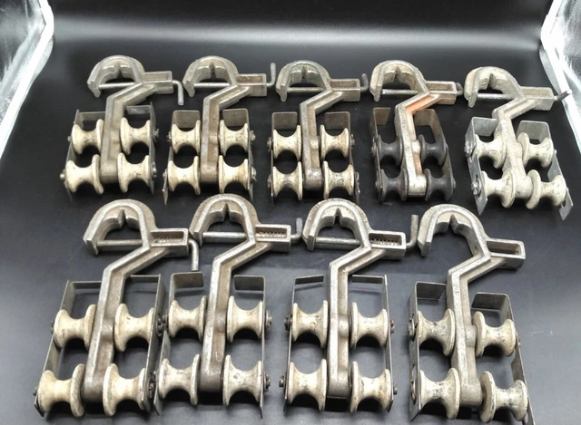 Lot of 9x Lemco Tool Corp M-1070 Model # 3819154 Loaded Pulley "Pre-Owned"