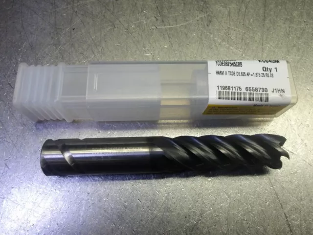 Kennametal 5/8" 5 Flute Carbide CR Endmill TCDE0625N5CRB KC643M (LOC2733A)