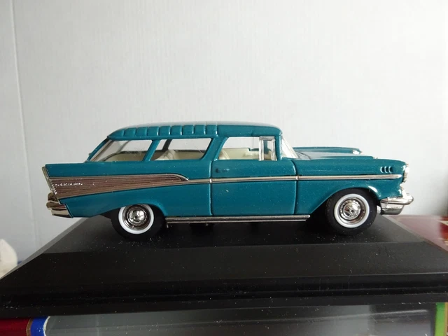 Chevrolet Nomad Verte - Modèle Réduit 1/43 Collector - Occasion Avec Boîte