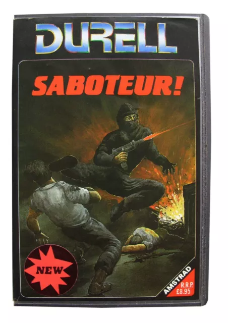 amstrad CPC game amstrad games amstrad game amstrad SABOTEUR game CLAM VGC