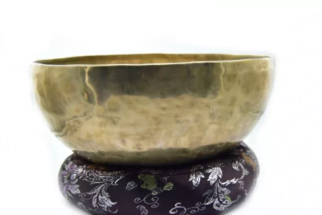 12 Inches Large Master Healing Authentic Tibetan Handmade Singing bowl 3