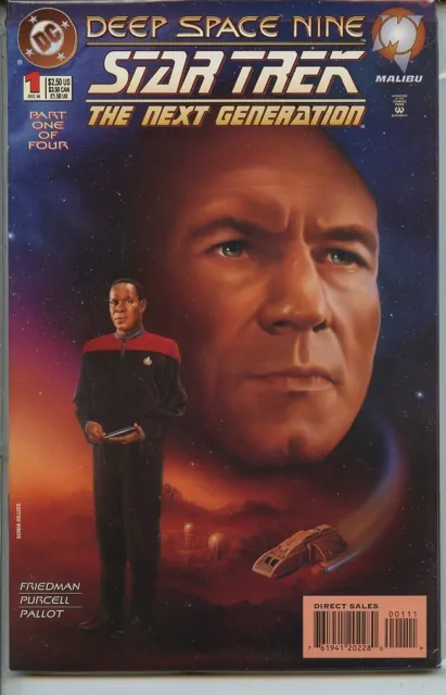 Star Trek the Next Generation Deep Space Nine 1994 series # 1 near mint comic