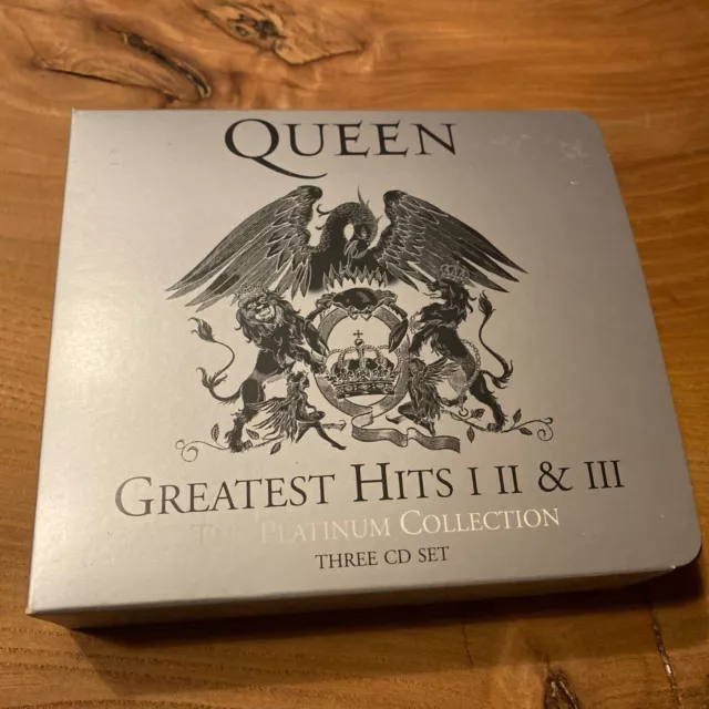 „Queen - Greatest Hits I, II u. III“ Platinum Collection 3 CD-Set