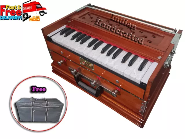 Harmonium Musical instrument High Class Sound 4 Stopper Double Bellow 32 Key