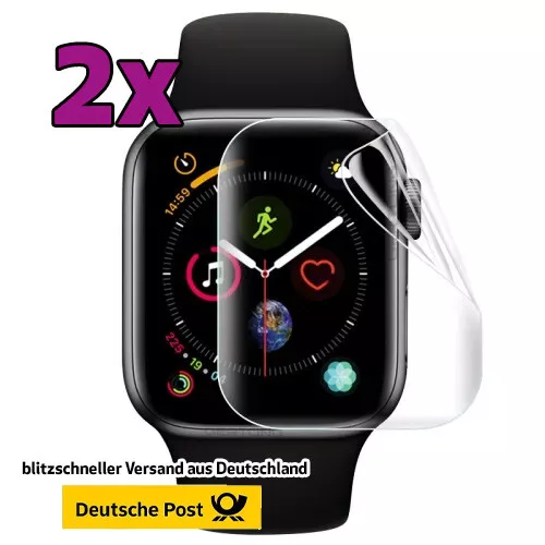 Apple Watch iWatch Series 4/5/6/7/8 & SE NANO Panzerfolie Display Schutz Folie
