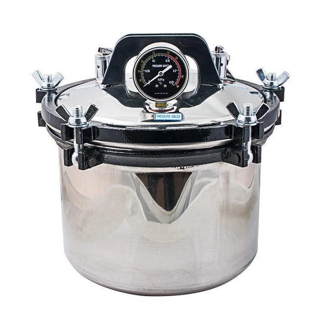 Portable 8L Autoclave Steam Sterilizer Dental  Medical Equipment Labs  Clinics