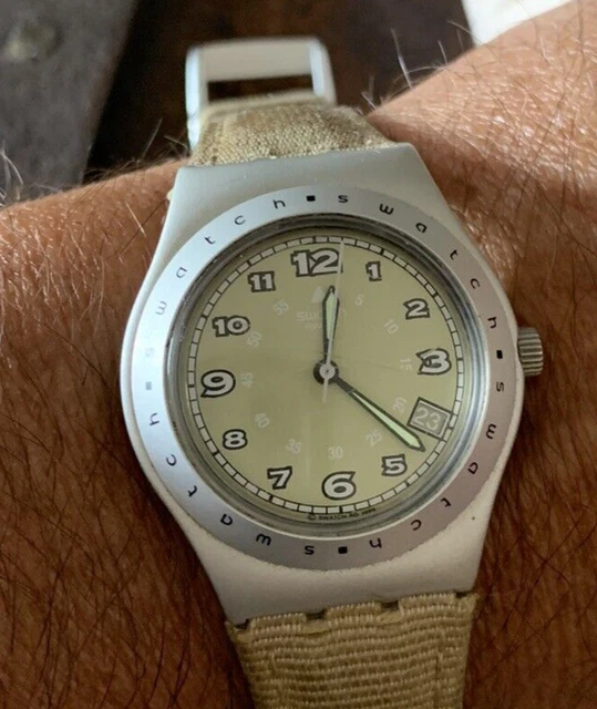 Swatch irony aluminium 1999 clearance
