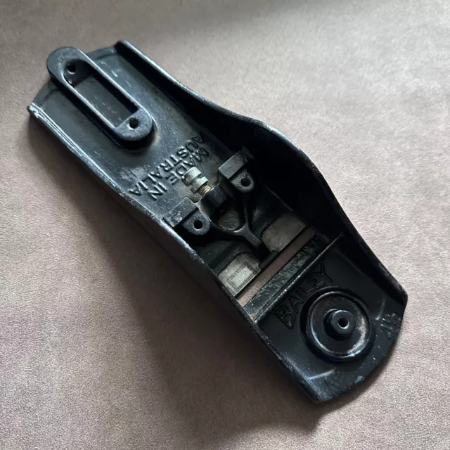 Vintage Stanley Bailey No.4 1/2 Plane Body Sole Base Screw Made In Australia