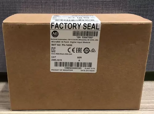 New Sealed Allen Bradley 2085-IQ16 16 Point Digital Input Module AB 2085-IQ16