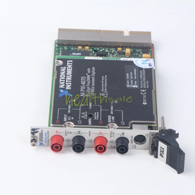 ONE National Instruments NI PXI-4070 Scheda multimetro digitale 6-1/2 DMM usata
