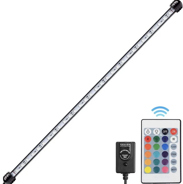 NICREW Submersible Aquarium Light, 58cm - 22.8" Underwater RGB Multicolor LED