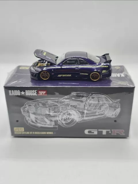 Nissan Skyline GT-R (R33) Kaido Works  Mini GT Neu Orginialverpackung