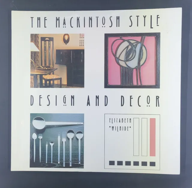 Mackintosh Style - Mission Arts & Crafts Furniture Decorative Arts / Scarce Book